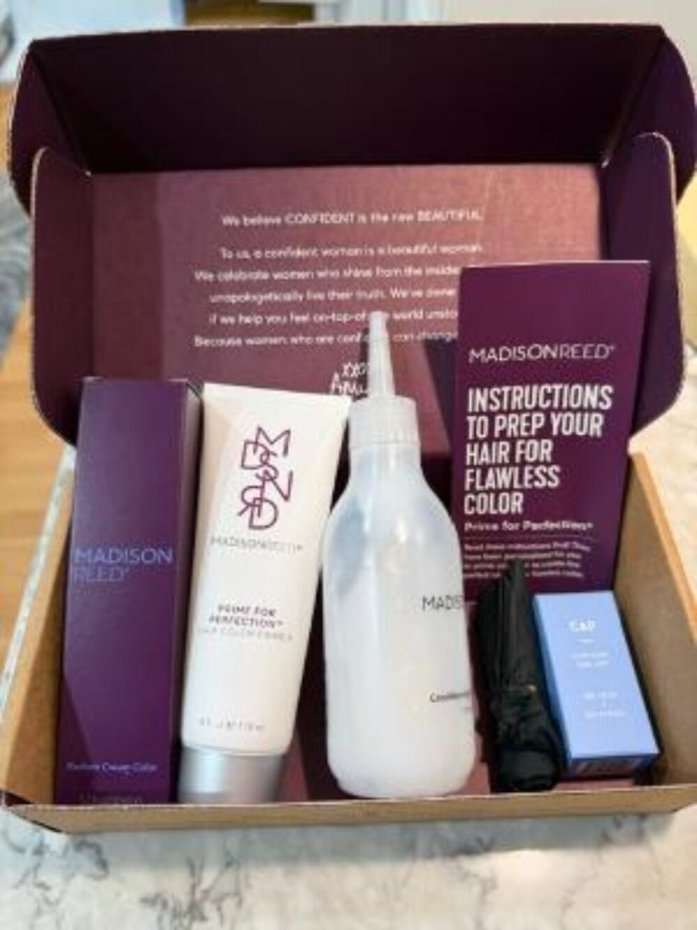 6 Boxes of MADISONREED POSITANO BLACK 3NNA Hair Color for 6 Applications